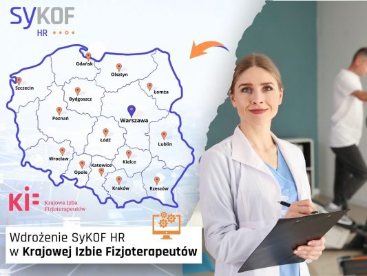 Wdrożenie SyKOF HR w Krajowej Izbie Fizjoterapeutów - wielooddziałowym samorządzie zawodowym