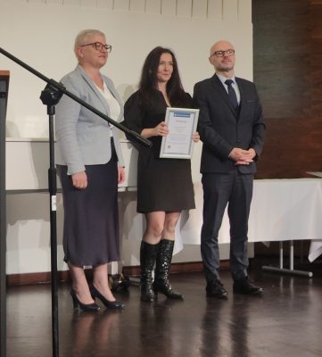 Dyplom od Państwowej Inspekcji Pracy dla naszej firmy